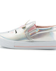 Silver Unicorn Slip-On Espadrilles - MYSOFT