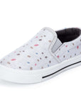 Color-dot Elastic Slip-On Espadrilles - MYSOFT