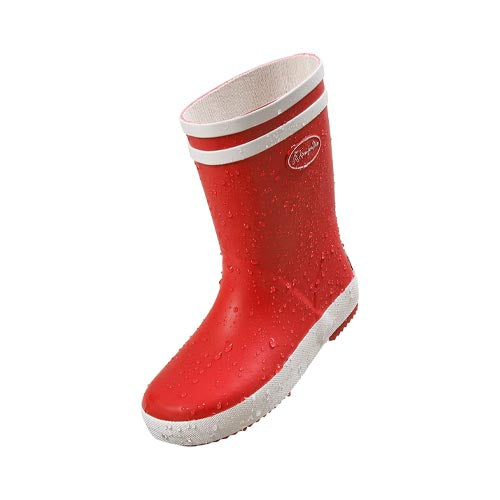 K KOMFORME SHOE Boy&amp;Girl Rain Boots Waterproof Red - KomForme product_description.