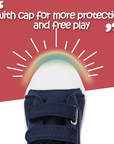 Boys and Girls Toddler Sneakers Navy PU - KKomForme