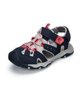Toddler Sandals Outdoor Summer Water Shoes for Boys & Navy Orange -- K Komforme