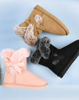 Bow Winter Warm Snow Boots