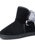 Classic Mid-calf Fur Lining Snow Boots