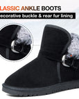 Classic Mid-calf Fur Lining Snow Boots