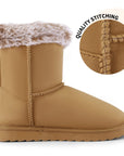 Bow Tie Warm Fur Lined Snow Boots