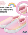 Gradient Glitter Slip-On Espadrilles