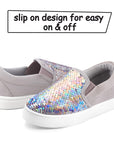 Sparkle Sequins Canvas Walking Shoes