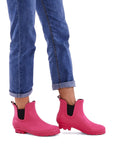 Matte Chelsea Short Rain Boots