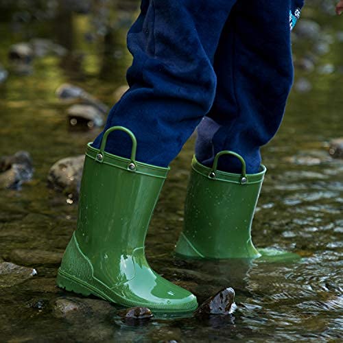 Simple And Cute Waterproof Rubber Rain Boots