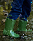 Simple And Cute Waterproof Rubber Rain Boots