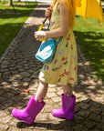 Simple And Cute Waterproof Rubber Rain Boots