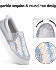 Sparkle Sequins Canvas Walking Shoes