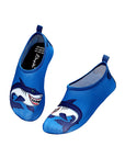 Boys and Girls Beach Water Shoes Blue Shark - Kkomforme