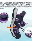 Toddler Sandals Outdoor Summer Water Shoes for Boys & Navy Purple -- K Komforme