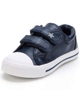 Star Velcro Solid Color Slip-on Shoes