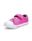 Kids toddler canvas shoes Sneakers Solid Pink - KKOMFORME