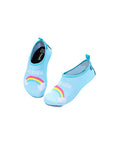 Water Shoes Quick Dry Non-Slip Toddler Water Blue Rainbow -Komforme