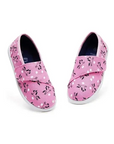 Kids Loafer Flat Slip On Canvas Sneakers Pink Unicorn - KKOMFORME