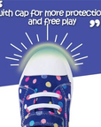 Kids Boys and Girls Sneakers Solid Blue Dots - KKOMFORME