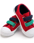 Kids Sneakers Boy and Girl Canvas Shoes Red - KKOMFORME